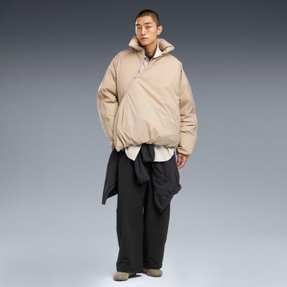 マット タフタ シン パデッド ジャケット（MATTE TAFFETA SHIN PADDED JACKET） （Ice Coffee）｜詳細画像