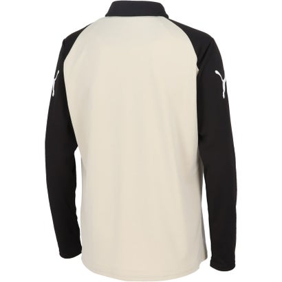 プーマ PUMA サッカー INDIVIFINAL 1/4 ZIP TOP 661215 （09 DESERTDUST-PUMAWHITE）｜詳細画像