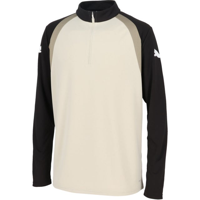 サッカー INDIVIFINAL 1/4 ZIP TOP 661215 （09 DESERTDUST-PUMAWHITE）