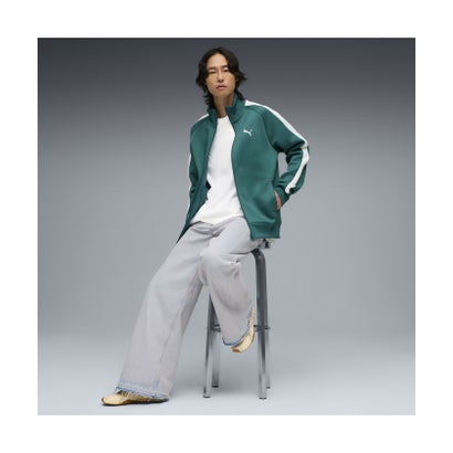 プーマ PUMA メンズ T7 オールウェイズ オン トラック ジャケット DK T7 ALWAYS ON Track Jacket （Chocolate Fondue-Rich Cocoa）｜詳細画像
