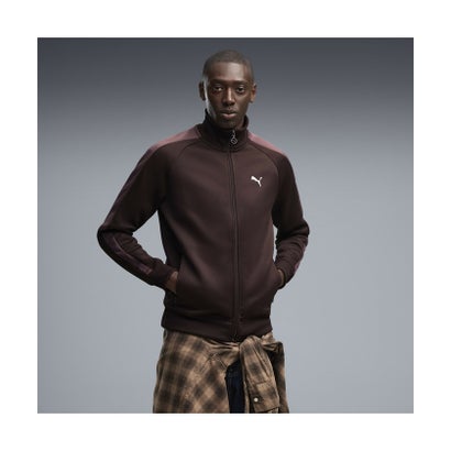 プーマ PUMA メンズ T7 オールウェイズ オン トラック ジャケット DK T7 ALWAYS ON Track Jacket （Chocolate Fondue-Rich Cocoa）｜詳細画像