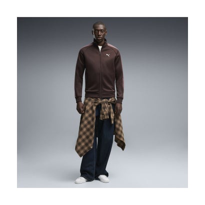 プーマ PUMA メンズ T7 オールウェイズ オン トラック ジャケット DK T7 ALWAYS ON Track Jacket （Chocolate Fondue-Rich Cocoa）｜詳細画像