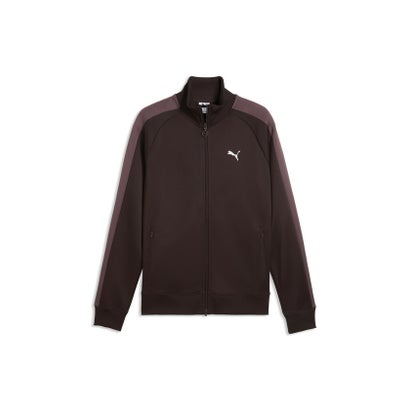 プーマ PUMA メンズ T7 オールウェイズ オン トラック ジャケット DK T7 ALWAYS ON Track Jacket （Chocolate Fondue-Rich Cocoa）｜詳細画像