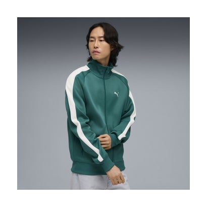 プーマ PUMA メンズ T7 オールウェイズ オン トラック ジャケット DK T7 ALWAYS ON Track Jacket （Chocolate Fondue-Rich Cocoa）｜詳細画像