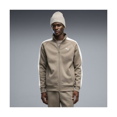プーマ PUMA メンズ T7 オールウェイズ オン トラック ジャケット DK T7 ALWAYS ON Track Jacket （Chocolate Fondue-Rich Cocoa）｜詳細画像