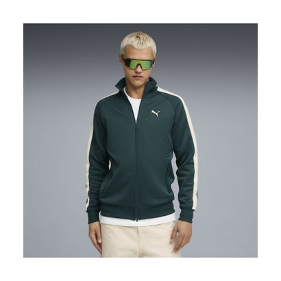 プーマ PUMA メンズ T7 オールウェイズ オン トラック ジャケット DK T7 ALWAYS ON Track Jacket （Chocolate Fondue-Rich Cocoa）｜詳細画像