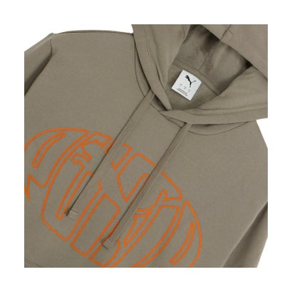 メンズ ESS ELEVATED パフ フーディ FL ESS ELEVATED Puff Hoodie FL （PUMA Navy）｜詳細画像