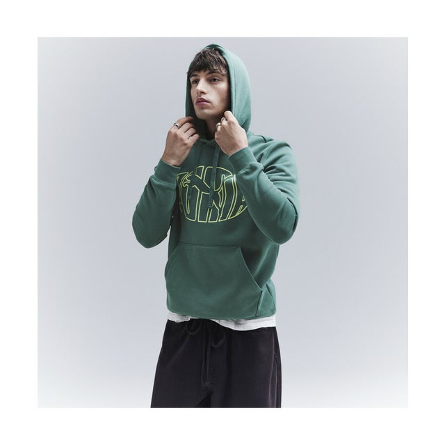 メンズ ESS ELEVATED パフ フーディ FL ESS ELEVATED Puff Hoodie FL （Herb Garden）