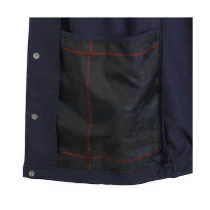 プーマ PUMA メンズ ESS ELEVATED タータン AOP ボンバー ジャケット ESS Elevated Tartan Jacket （PUMA Navy）｜詳細画像