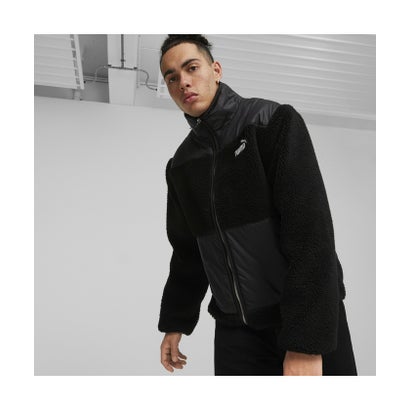 プーマ PUMA メンズ シェルパ ハイブリッド 中綿 ジャケット Sherpa Hybrid Jacket （Myrtle）｜詳細画像