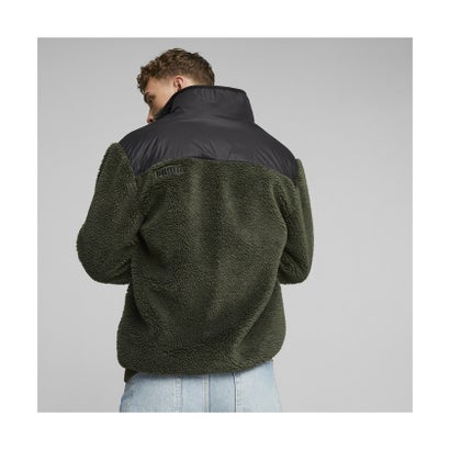 プーマ PUMA メンズ シェルパ ハイブリッド 中綿 ジャケット Sherpa Hybrid Jacket （PUMA Black）｜詳細画像