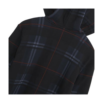 メンズ ESS ELEVATED タータン AOP フーディ ESS Elevated Tartan Hoodie （PUMA Navy）｜詳細画像