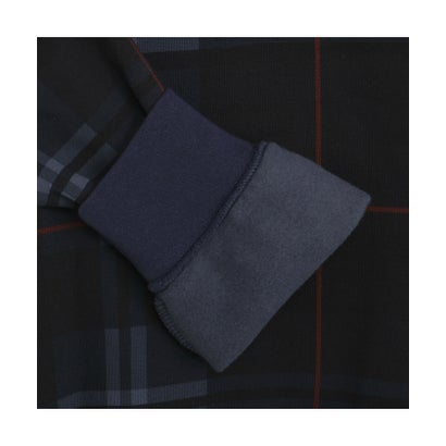 メンズ ESS ELEVATED タータン AOP フーディ ESS Elevated Tartan Hoodie （PUMA Navy）｜詳細画像