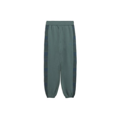 プーマ PUMA メンズ ESS ELEVATED タータン AOP スウェットパンツ ESS Elevated Sweatpants （Herb Garden）｜詳細画像