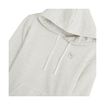 メンズ ESS エレベーテッド クローム フーディ FL ESS ELEVATED Chrome Hoodie （White Glow Heather）｜詳細画像