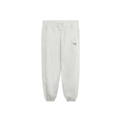 メンズ ESS エレベーテッド シャイン ジョガーパンツ 裏起毛 ESS ELEVATED SHINE Jogger FL （White Glow Heather）｜詳細画像