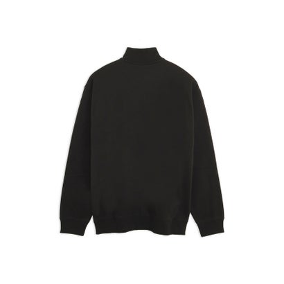 メンズ ESS エレベーテッド シャイン ハーフジップ スウェット 裏起毛 ESS ELEVATED SHINE Half Zip （White Glow Heather）｜詳細画像