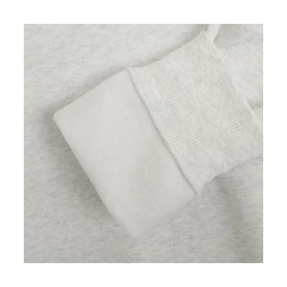 メンズ ESS エレベーテッド シャイン ハーフジップ スウェット 裏起毛 ESS ELEVATED SHINE Half Zip （White Glow Heather）｜詳細画像