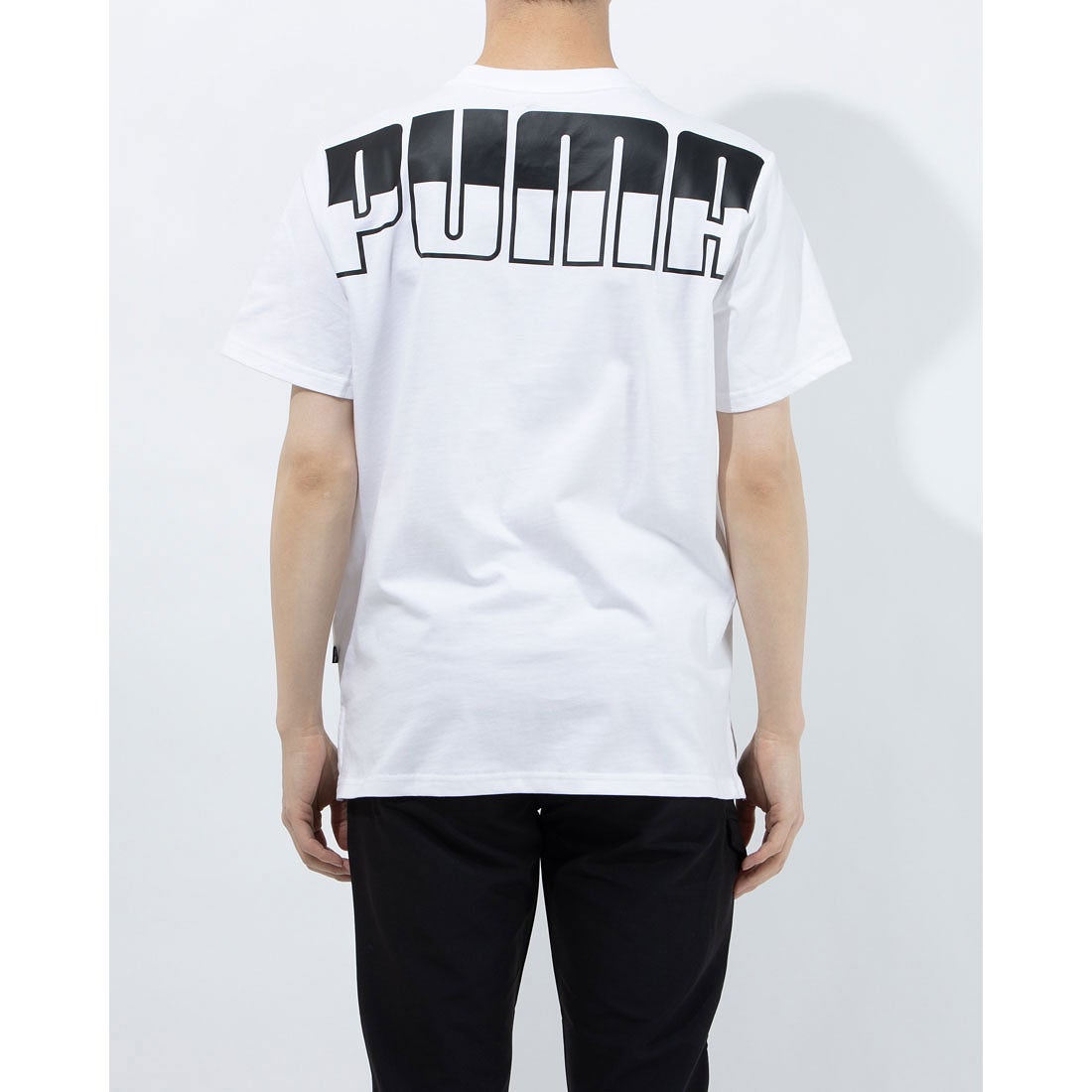 プーマ PUMA メンズ 半袖Tシャツ BIG LOGO オーバーサイズSS Tシャツ 588469 （ホワイト） -アウトレット通販 ロコレット  (LOCOLET)