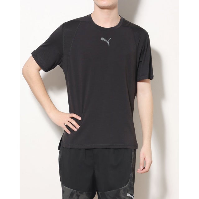 メンズ 半袖機能Tシャツ ENGINEERED FOR STRENGTH SS Tシャツ_ 523707 （ブラック）