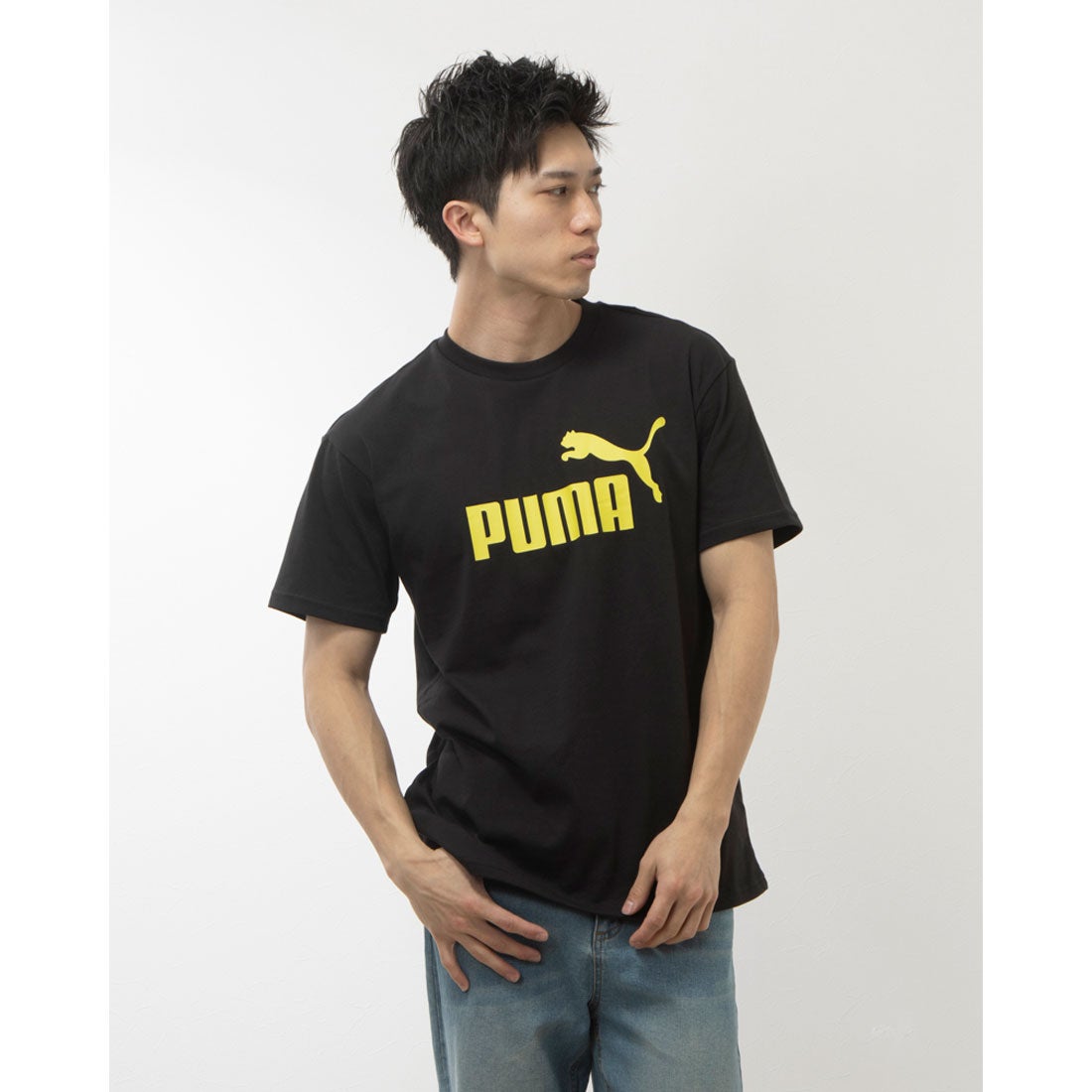 プーマ PUMA メンズ 半袖Tシャツ ESS+ MX NO1 ロゴ リラックス