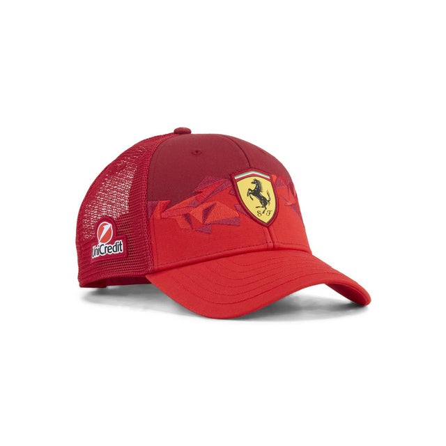 ユニセックス フェラーリ REP ベガス トラッカーキャップ （Red）