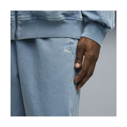 ユニセックス ライズ オブ フライツァイトウォッシュド リラックスド ツイル トラックパンツ FUTURE.PUMA.ARCHIVE Pant （PUMA Black）｜詳細画像