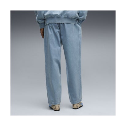 ユニセックス ライズ オブ フライツァイトウォッシュド リラックスド ツイル トラックパンツ FUTURE.PUMA.ARCHIVE Pant （Cool Blue）｜詳細画像