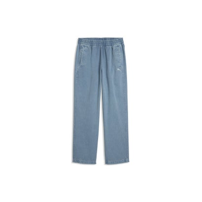 ユニセックス ライズ オブ フライツァイトウォッシュド リラックスド ツイル トラックパンツ FUTURE.PUMA.ARCHIVE Pant （Cool Blue）｜詳細画像