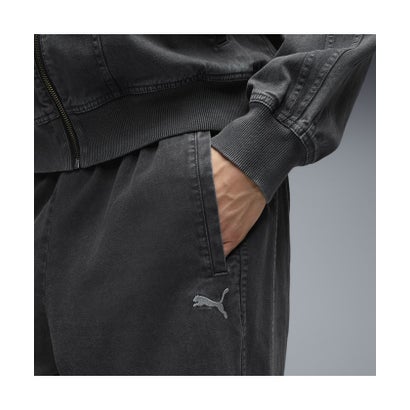 ユニセックス ライズ オブ フライツァイトウォッシュド リラックスド ツイル トラックパンツ FUTURE.PUMA.ARCHIVE Pant （Cool Blue）｜詳細画像