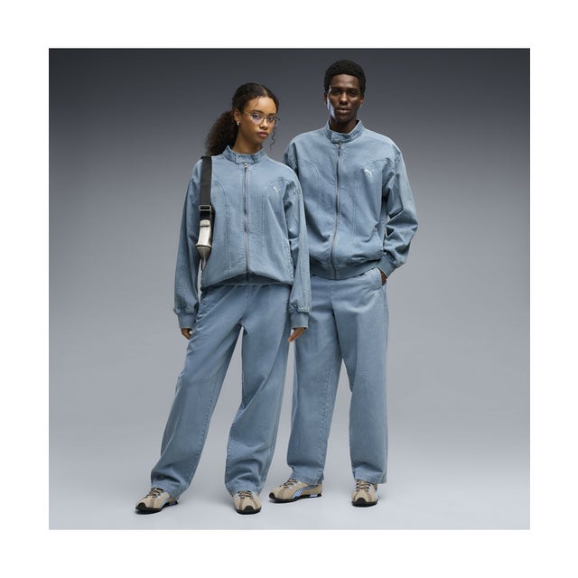 ユニセックス ライズ オブ フライツァイトウォッシュド リラックスド ツイル トラックパンツ FUTURE.PUMA.ARCHIVE Pant （Cool Blue）
