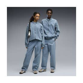 ユニセックス ライズ オブ フライツァイトウォッシュド リラックスド ツイル トラックパンツ FUTURE.PUMA.ARCHIVE Pant （Cool Blue）
