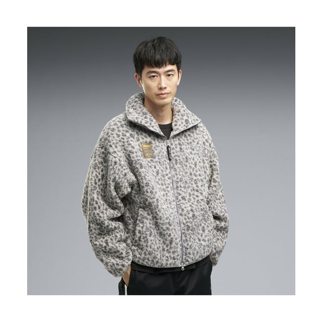 ユニセックス NEKO-san フリース T7 ジップ ジャケット NEKO-SAN FLEECE T7 STAND ZIP （Gray Echo）