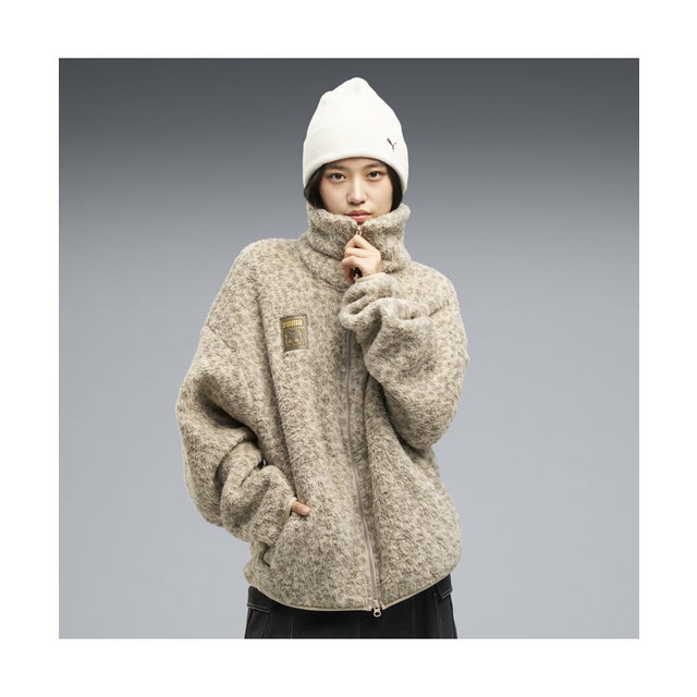 ユニセックス NEKO-san フリース T7 ジップ ジャケット NEKO-SAN FLEECE T7 STAND ZIP （Birch）