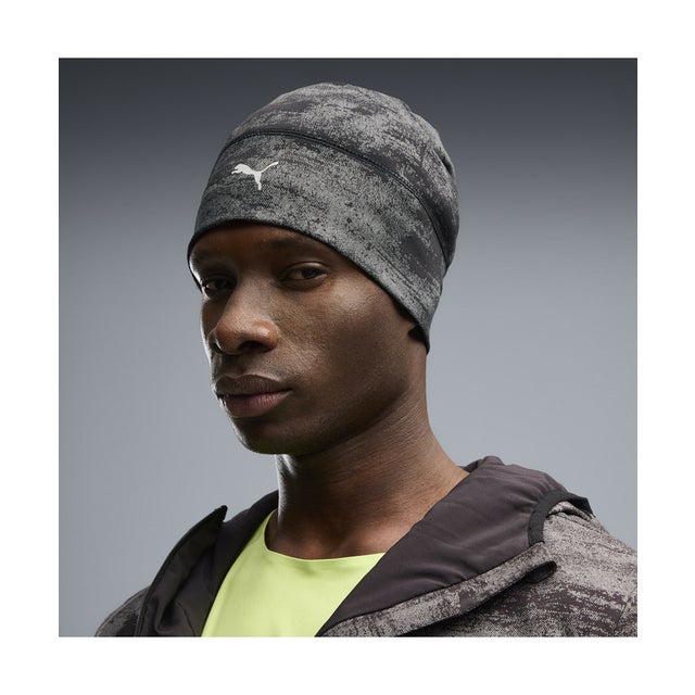 ユニセックス ランニング ミッドクラウン スカル ビーニー RUNNING Skull Beanie （Black）