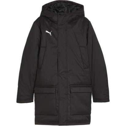 プーマ PUMA サッカー TEAMFINAL WINTER JACKET JR 658571 （03 PUMABLACK-PUMASILVER）｜詳細画像