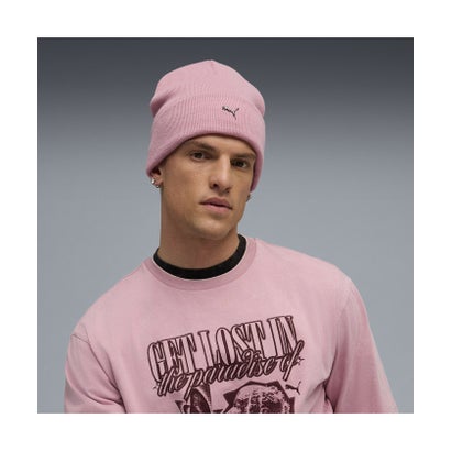 ユニセックス メタル プーマキャット ハイクラウン ビーニー METALPUMACAT HighCrownBeanie （Mauve Glow）｜詳細画像