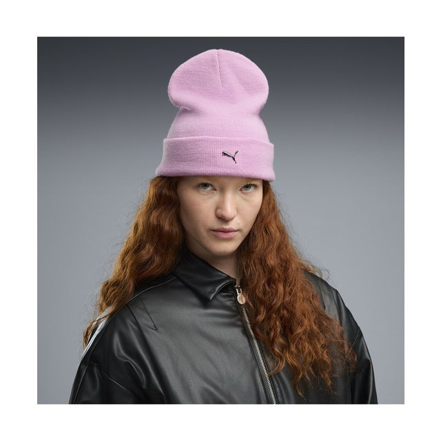 ユニセックス メタル プーマキャット ハイクラウン ビーニー METALPUMACAT HighCrownBeanie （Mauve Glow）