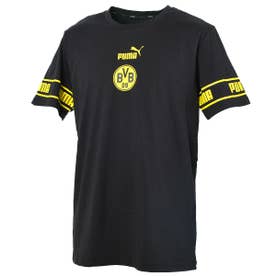PUMA ドルトムント 20/21 FTBLCULTURE Tシャツ 半袖(ブラック) 758107