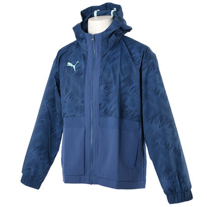 PUMA プーマ FTBLNXT HYBRID ウーブン ジャケット(ネイビー) 657025 02
