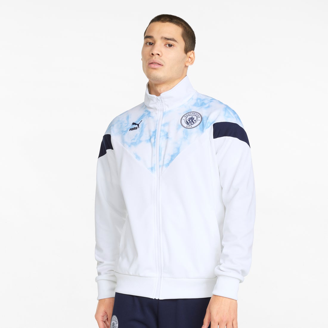 PUMA マンチェスターシティ 21/22 ICONIC MCS メッシュトラック 