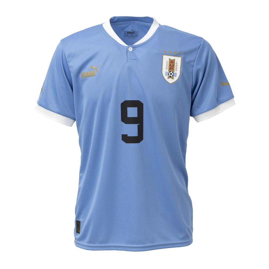 ウルグアイ代表 2022 ユニフォーム ホーム 半袖 レプリカ #9.スアレス
