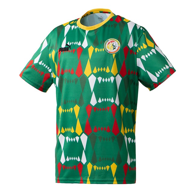 セネガル代表 2023 FTBLCULTURE シャツ 半袖(グリーン)