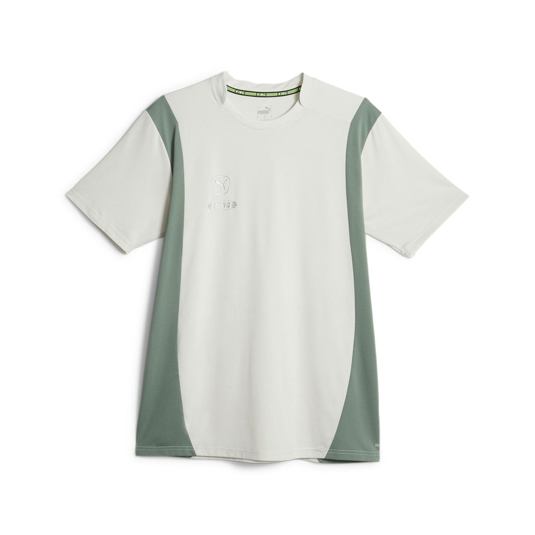 PUMA プーマ KING PRO 半袖シャツ&KING PRO ショーツ(ユーカリ×ブルー) 658908 02&658907 02 ...