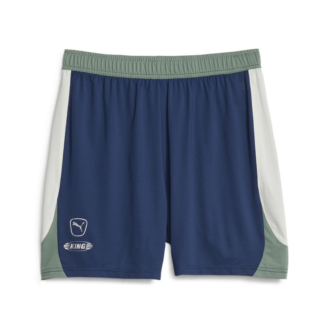 PUMA プーマ KING PRO 半袖シャツ&KING PRO ショーツ(ユーカリ×ブルー) 658908 02&658907 02 ...