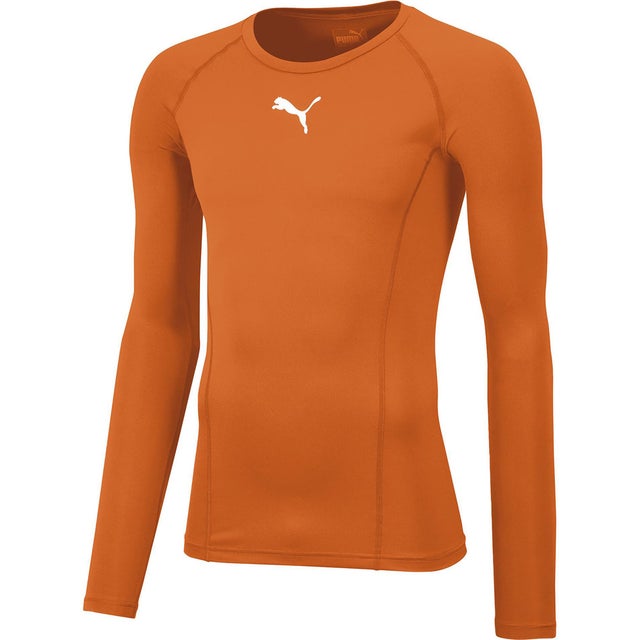LIGA ベースレイヤー 長袖 Tシャツ(オレンジ)