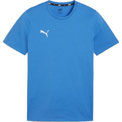プーマ TEAMGOAL カジュアル TEE(ブルー)｜詳細画像