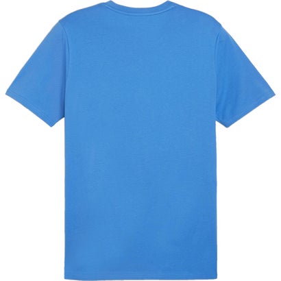 プーマ TEAMGOAL カジュアル TEE(ブルー)｜詳細画像