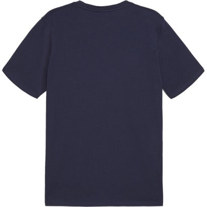 プーマ TEAMGOAL カジュアル TEE(ネイビー)｜詳細画像
