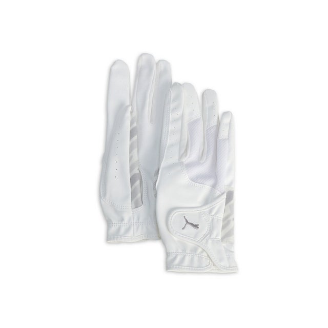 ウィメンズ ゴルフ W パワー グリップ グローブ 両手用 （Bright White-Feather Gray）